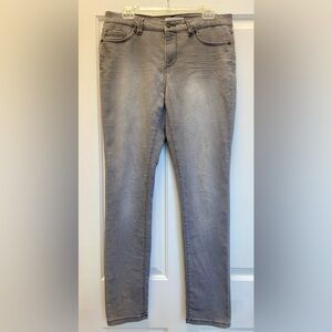Artisan NY Gray Women's Slim Jeans, Size 10